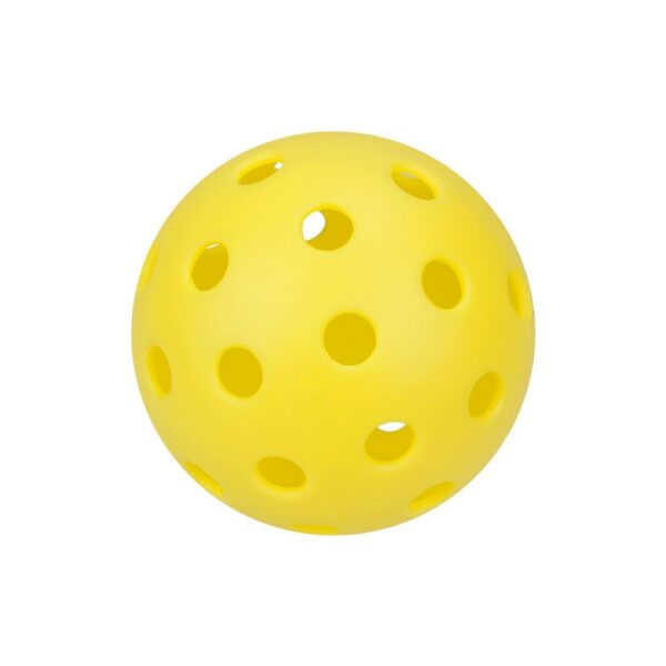 Yellow 40 Holes Pickleball Balls Outdoor Perfectly Balanced