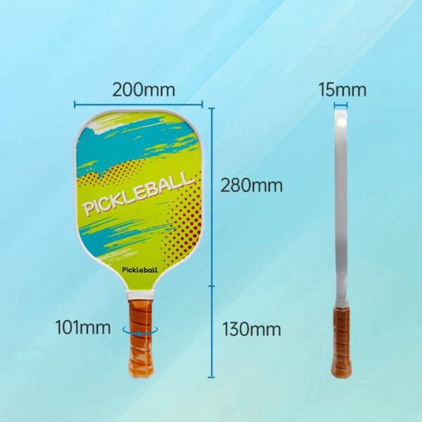 Fiberglass Pickleball Paddle UV Printing Your Unique Logo - Image 2