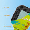 Flowing Fiberglass Pickleball Paddle UV Printed Your Picture - Image 3