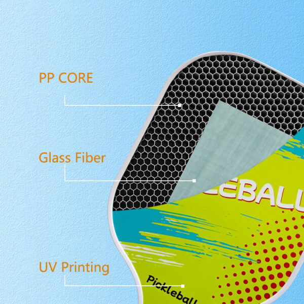 Custom Fiberglass Pickleball Paddle With Printing Your Logo - Image 4