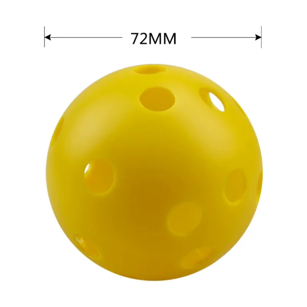 Red 40 Holes Pickleball Balls For Outdoor Indoor Pickleball - Image 2