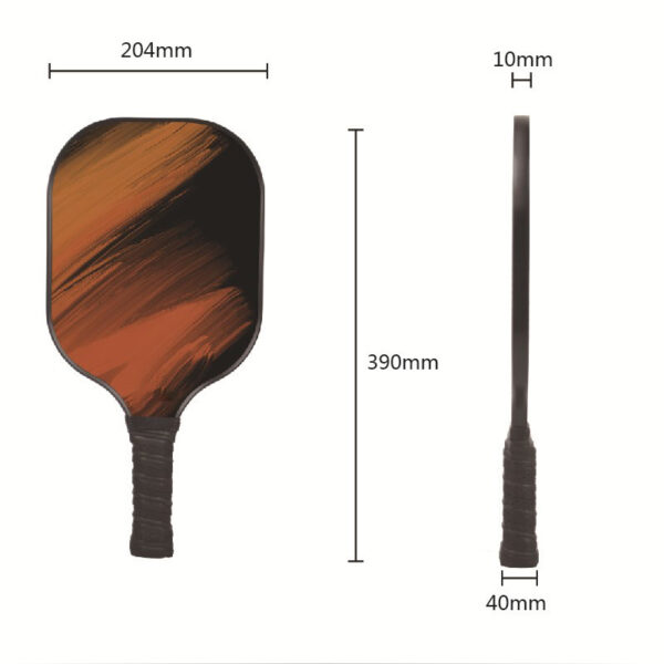 Custom Fiberglass Pickleball Paddle With Printing Your Logo - Image 2