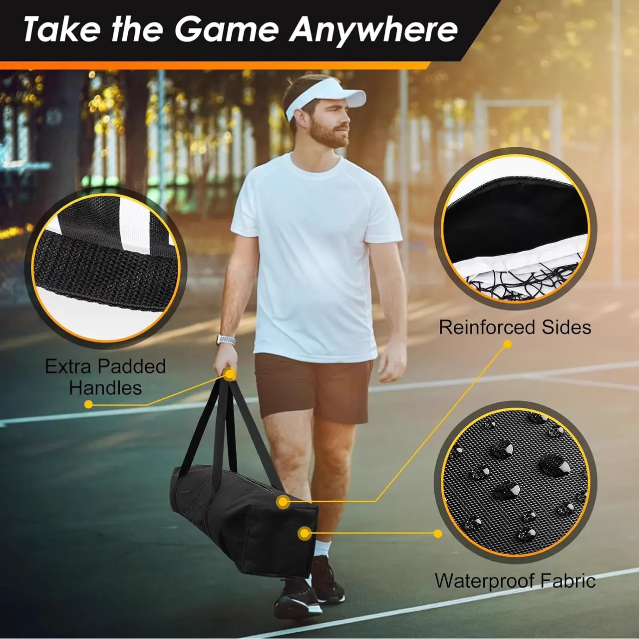 pickleball portable nets 1-12