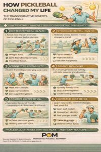 How Pickleball Changed My Life: Health Purpose and Community